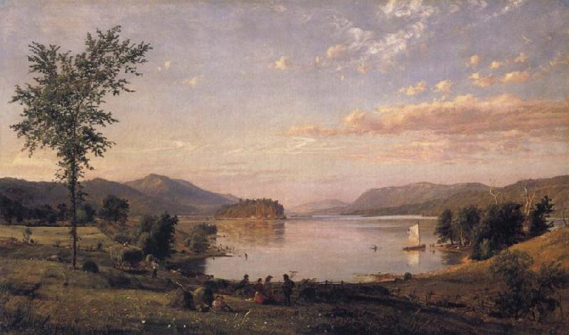 Jasper Cropsey Greenwood Lake,New Jersey oil painting picture